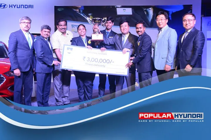 Team Popular Hyundai Wins Hyundai National Sales Skill Contest 2018