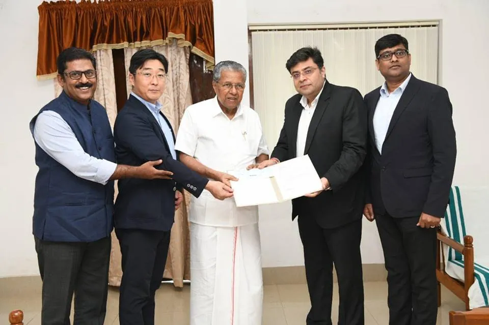 Popular Hyundai and HMIL dealer's supporting chief minister relief fund.