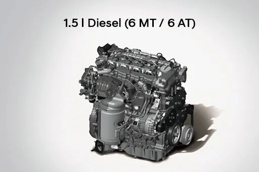 Choice of transmission(MT, AT & DCT)