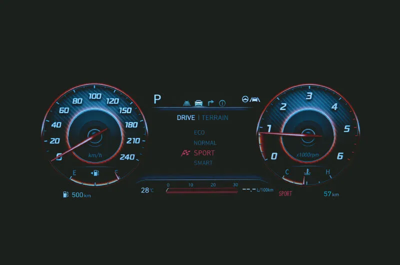 Drive mode select - Sport