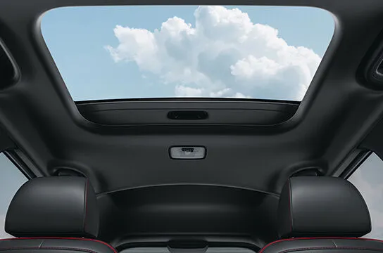 Smart electric sunroof